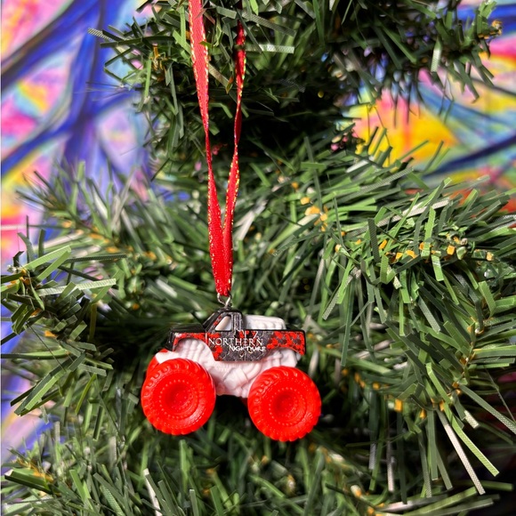 Monster Jam Southern Nightmare Monster Truck Custom Christmas Ornament - Picture 1 of 10